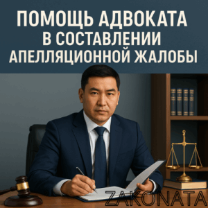 Консультация адвоката в составлении апелляционной жалобы